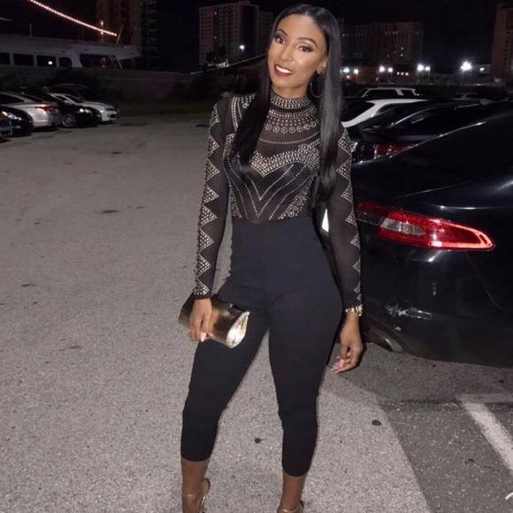 a'gaci Pants - All Black Romper